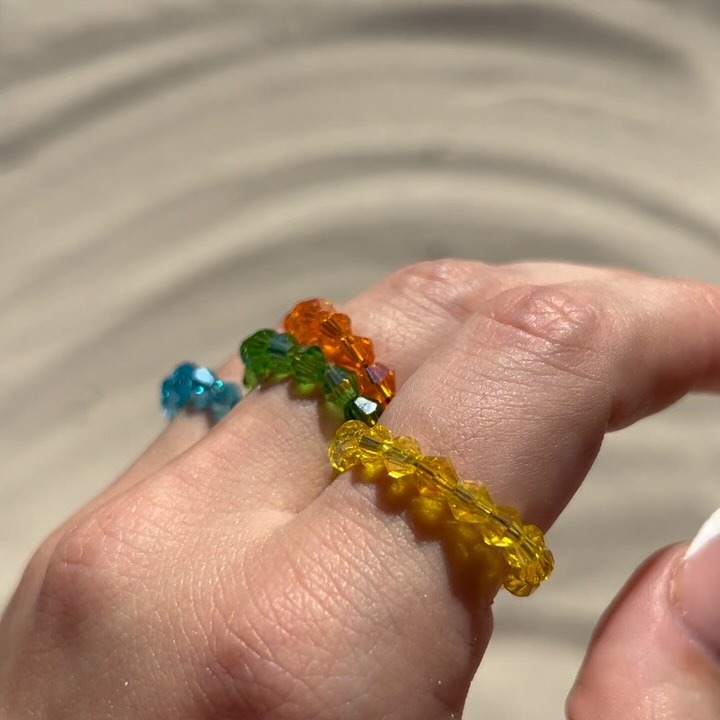 Anillos de Cristal